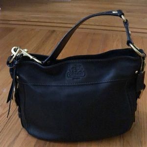 Coach Hobo Zoe Black Leather Handbag